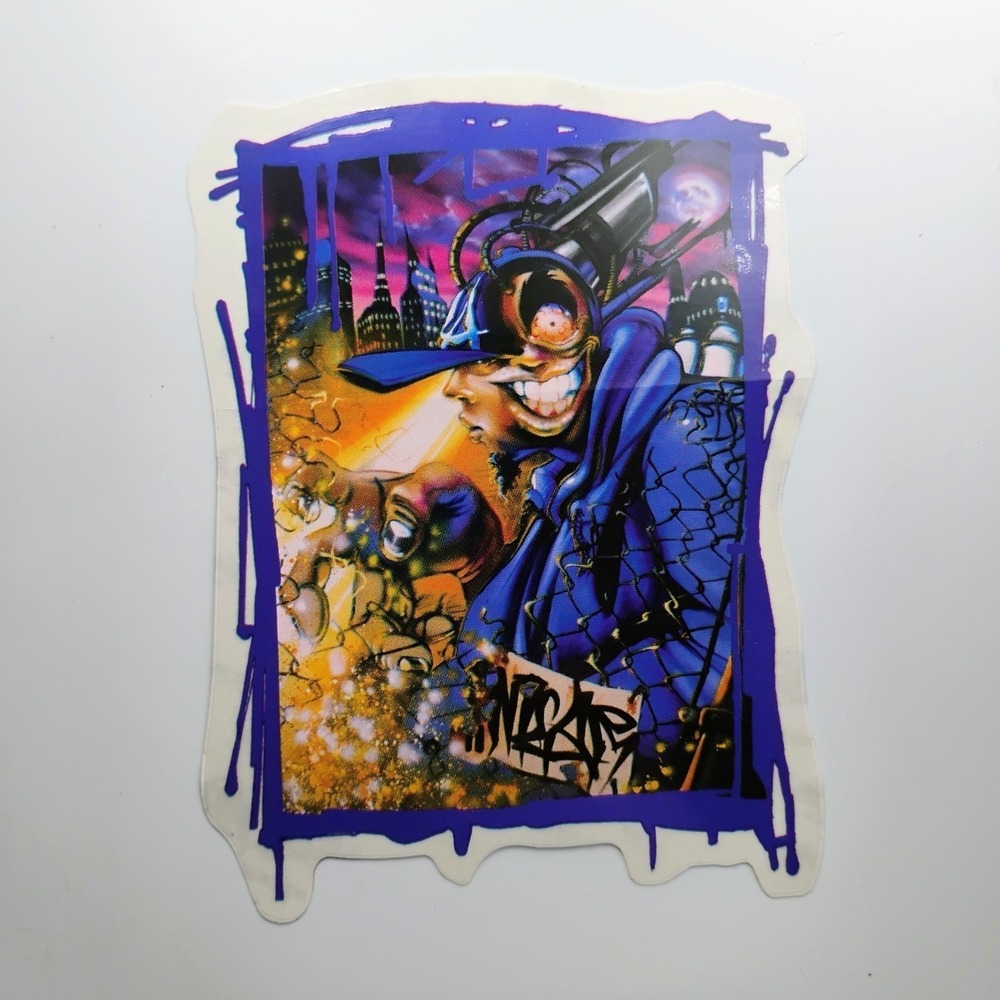 Mear One Kalen Ockerman Dr. Jekyl, Mr. Mear Sticker VTG 1990's Streetwear Conart